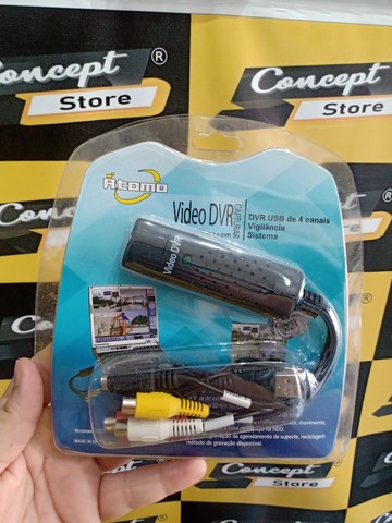 Placa de Captura de Vídeo DVR Atom - USB | Novo - Foto 2