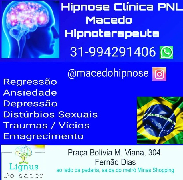Hipnose Clínica & PNL, Macedo Hipnoterapia BH
