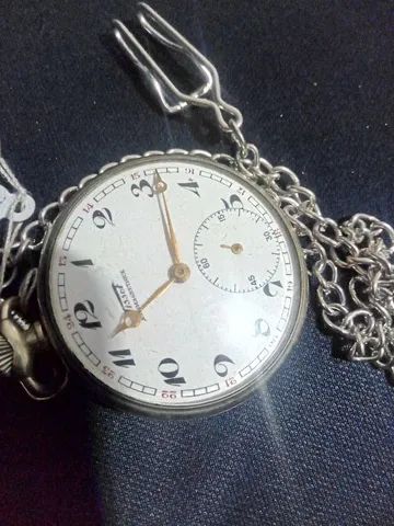 Relógio de Bolso Tissot Antigo, funcionando - Foto 3