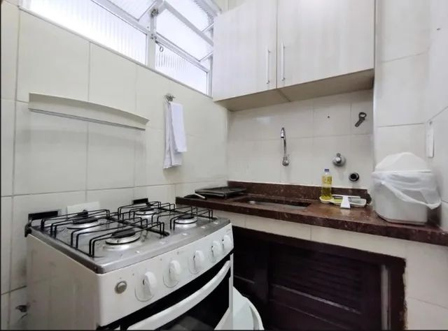 Maravilhoso apto 1 qto para temporada, frente praia, Embaré, Santos - Foto 12