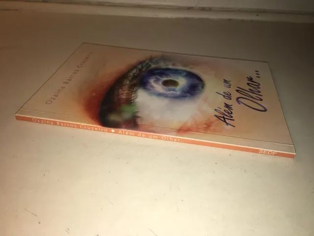 Livro Além de um olhar Ozaina Barros cruzeiro bom estado , usado bom estado conforme fotos - Foto 4