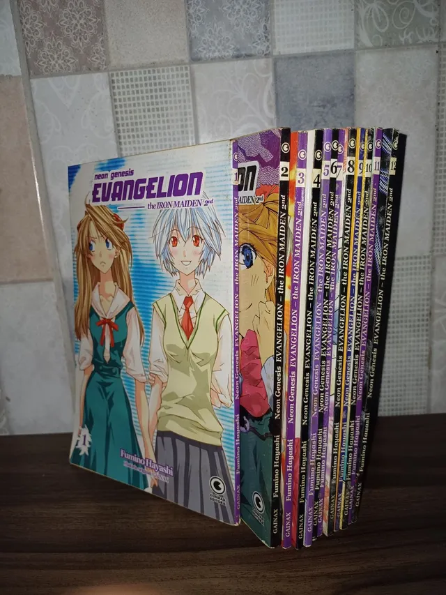 Coleção Neo Genesis Evangelion - Caixa com Volumes 1 a 14