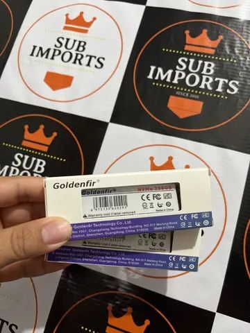 SSD Nvme M.2 256GB Goldenfir -  (garantia/s juros) - Foto 2