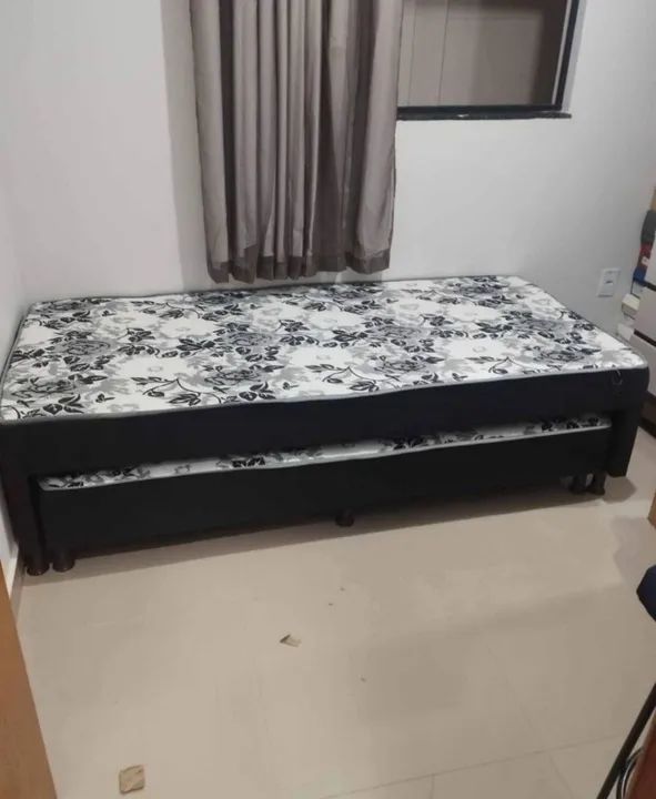 Cama Box Solteiro com Auxiliar!