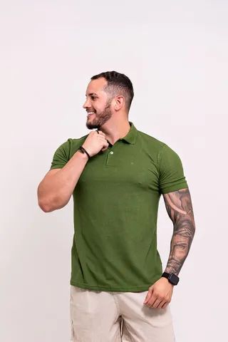 Polos Piquet Slim Masculinas  - Foto 2