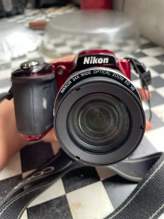 Câmera Digital Semiprofissional Nikon Coolpix L830 - 16MP, Full HD