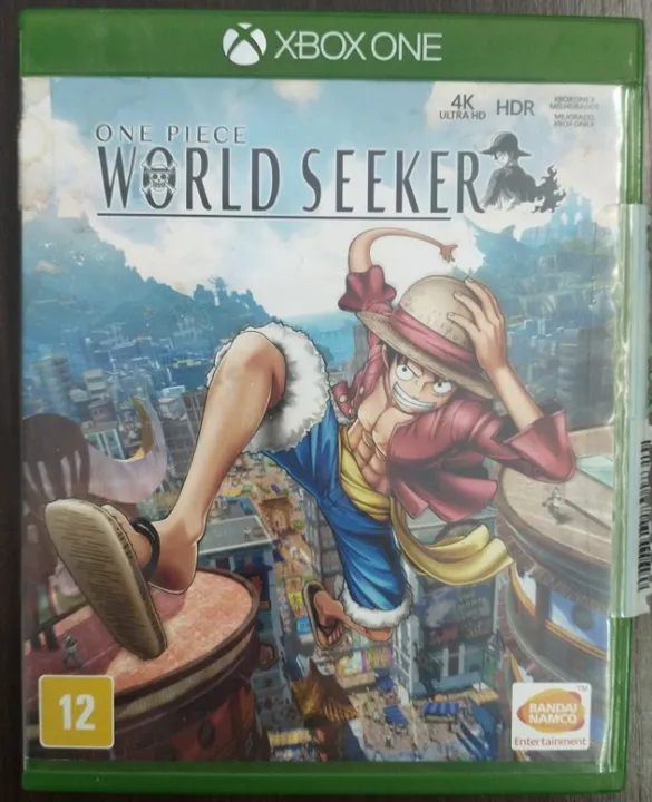 One Piece World Seeker Jogo Mídia Física Xbox One Usado