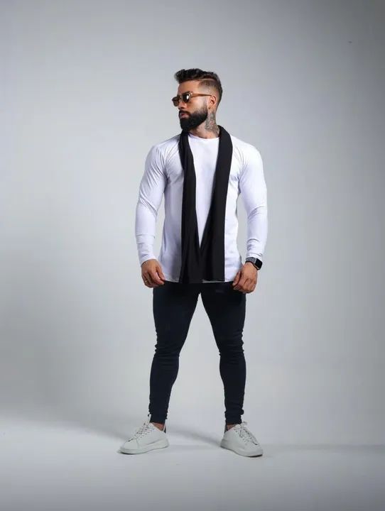 Blusa Masculina manga longa ?  - Foto 5