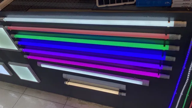 Lâmpada T8 1,20 Colorida