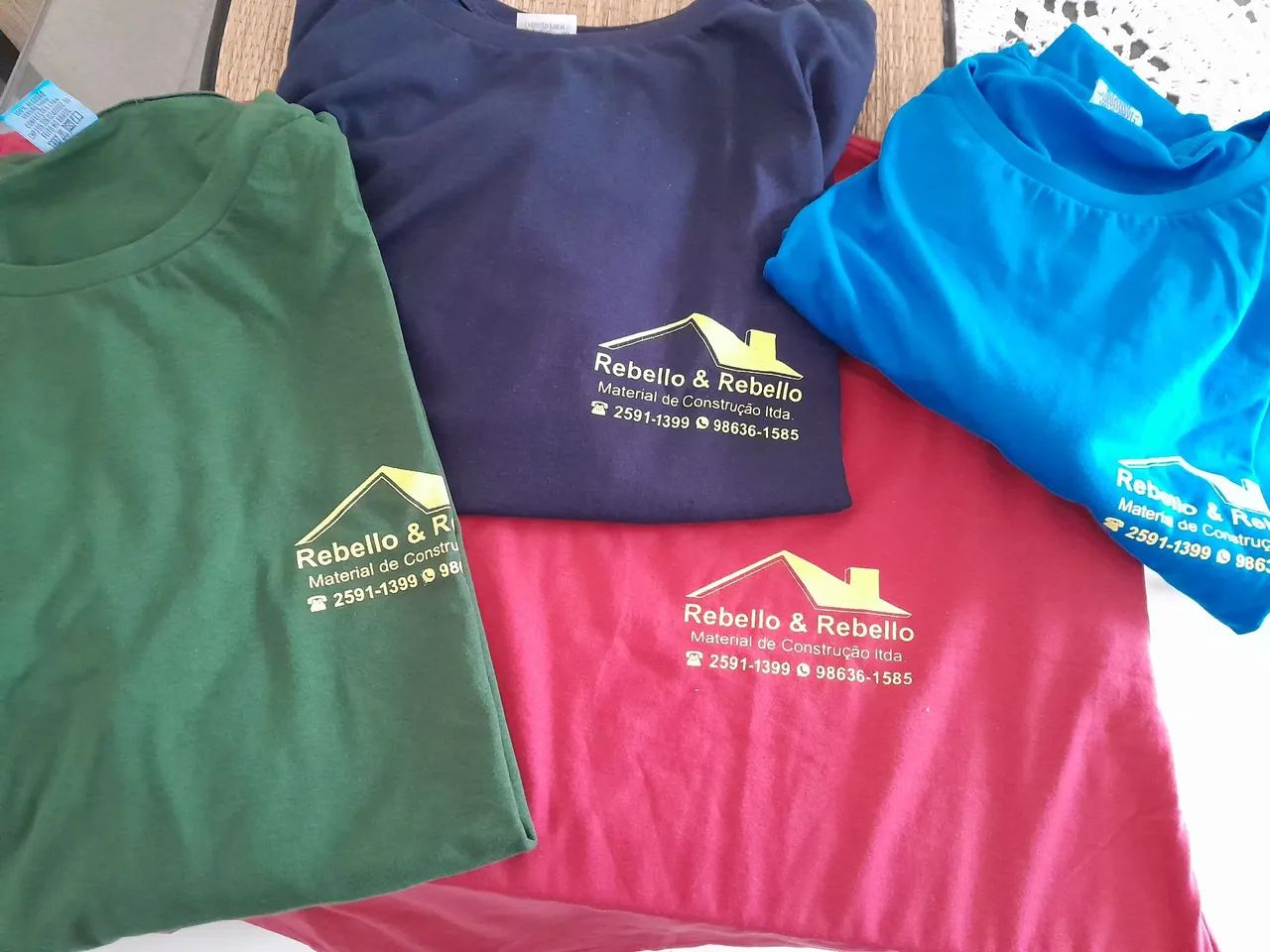 Camisas e bermudas personalizadas. Qualidade e bom preço p/ divulgar seu negócio!! - Foto 6
