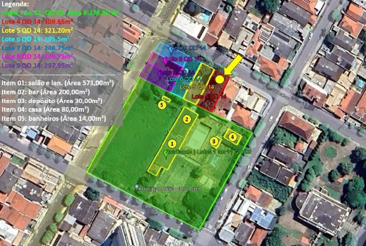 Venda do imóvel da (AABB) Fernandópolis (SP)