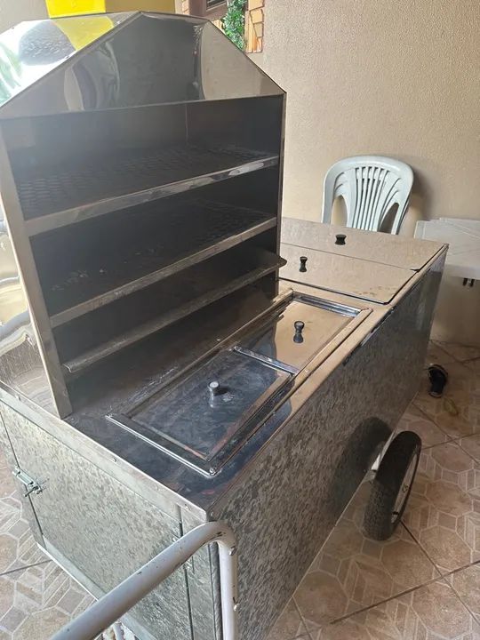 Carrinho de lanches em aço inox - Foto 4