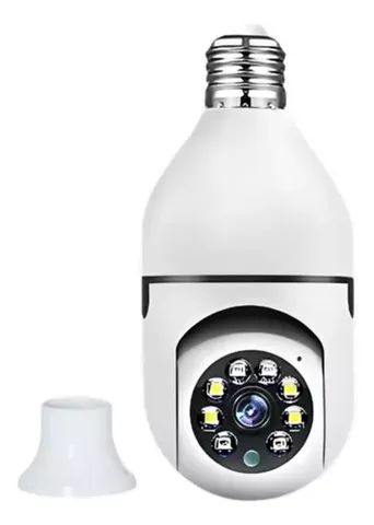 Câmera Wifi Lâmpada Ip 360 Segurança - Foto 4