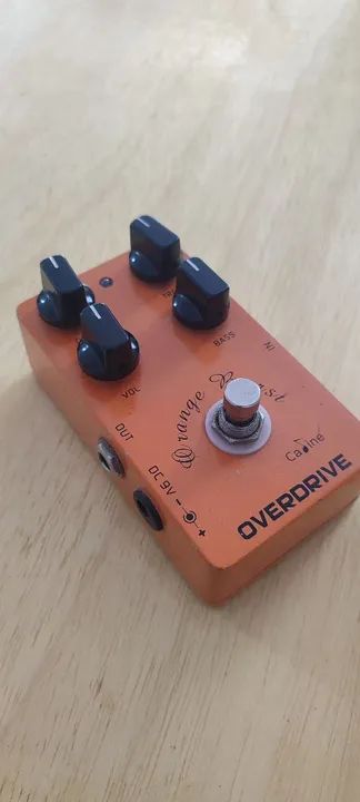 Pedal Overdrive Caline Orange Burst - Foto 3