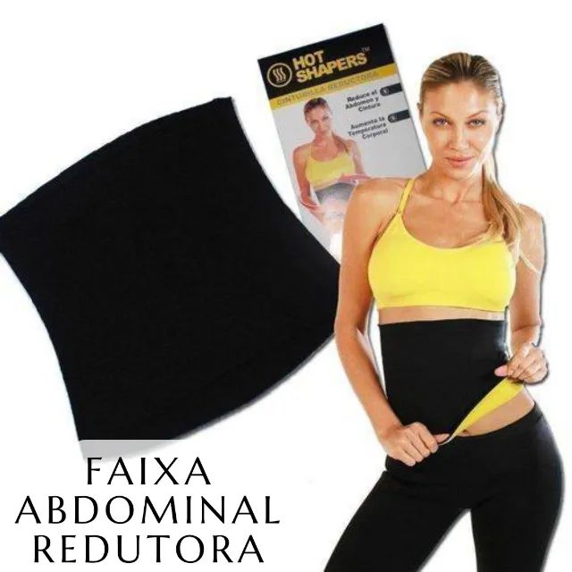 Cinta Faixa Abdominal Feminina Emagrecedora Sweat Slim Belt _ ES73 - Foto 4