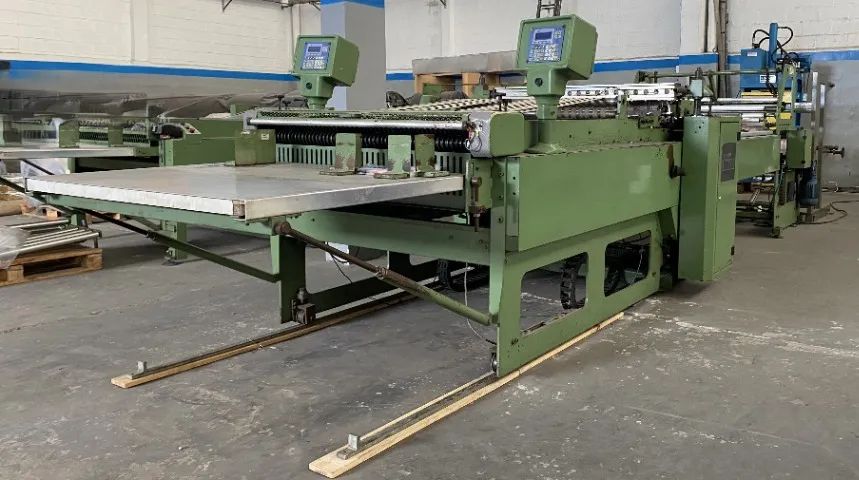 MÁQUINA CORTE E SOLDA HECE 1100 PISTA DUPLA