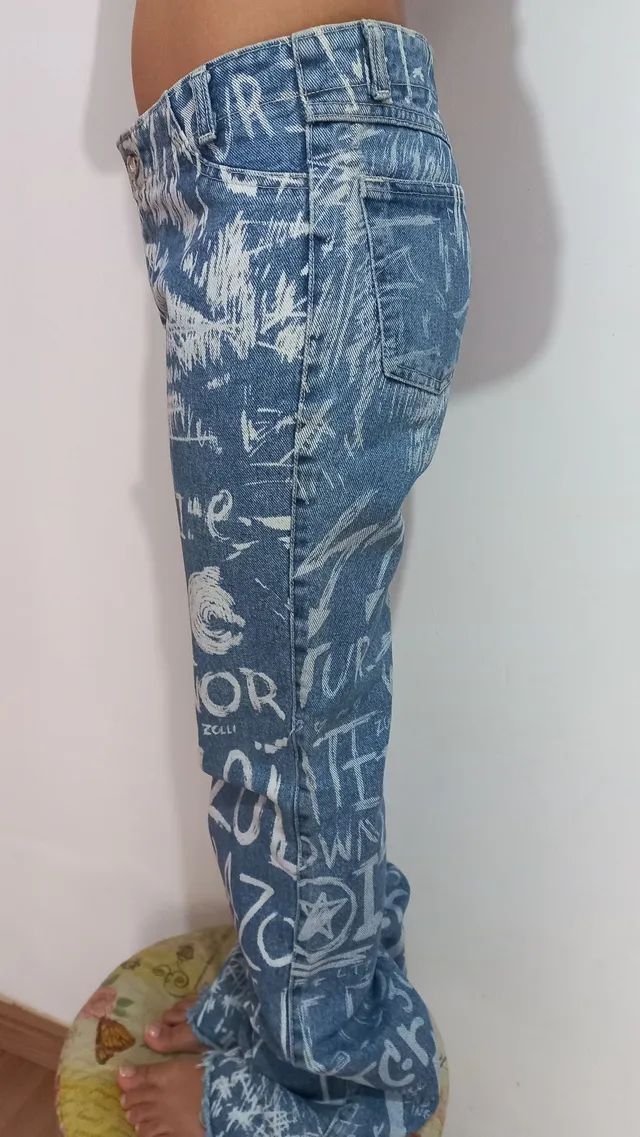 Calça jeans tam 36/38  - Foto 2