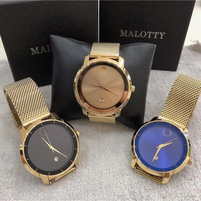Relógio Malotty Dourado