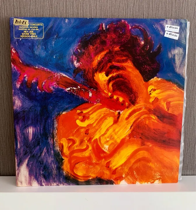 LP Vinil - Jimi Hendrix Concerts Album duplo (Live) - 1982