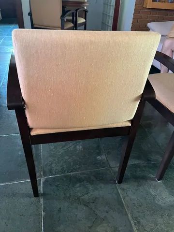 4 Cadeiras com braço, estilo poltrona - Foto 5