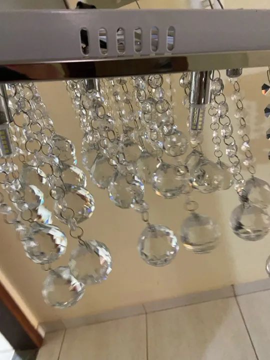 Lustre de cristal 36cmx36cm  - Foto 2