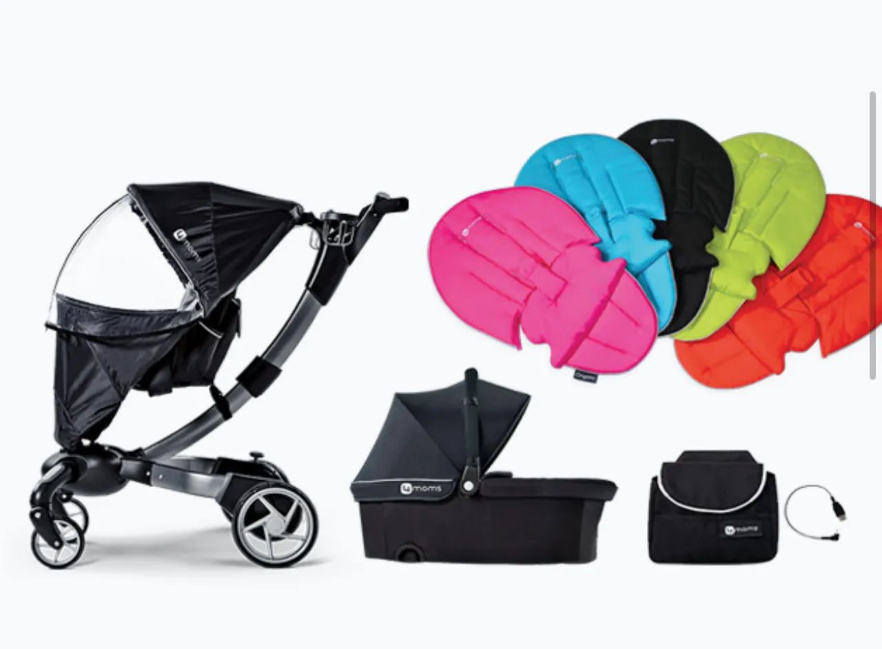 Cesta Moisés 4 MOMS com adaptador  - Foto 5