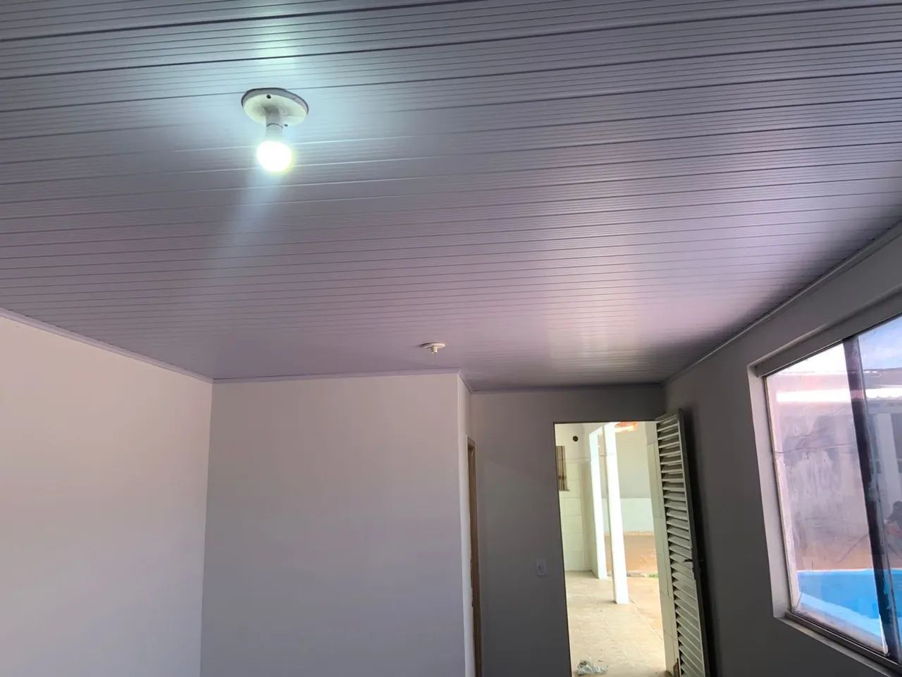 Forro PVC já Instalado e Manutenções.