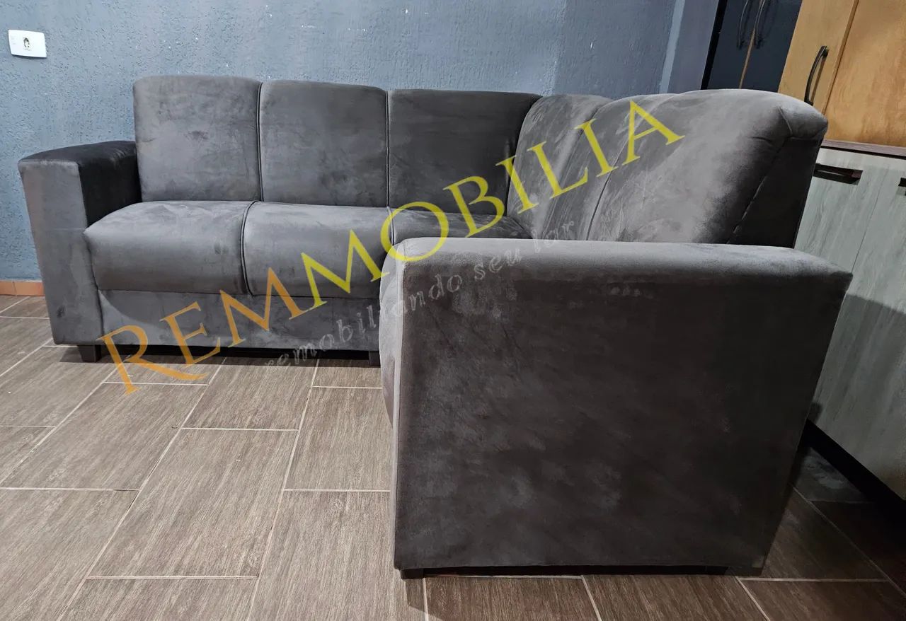 SOFA DE CANTO NOVO - ENTREGAMOS - Foto 2