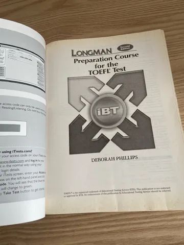 Livro Preparation Course for the TOELF  iBT Test Longman  - Foto 2