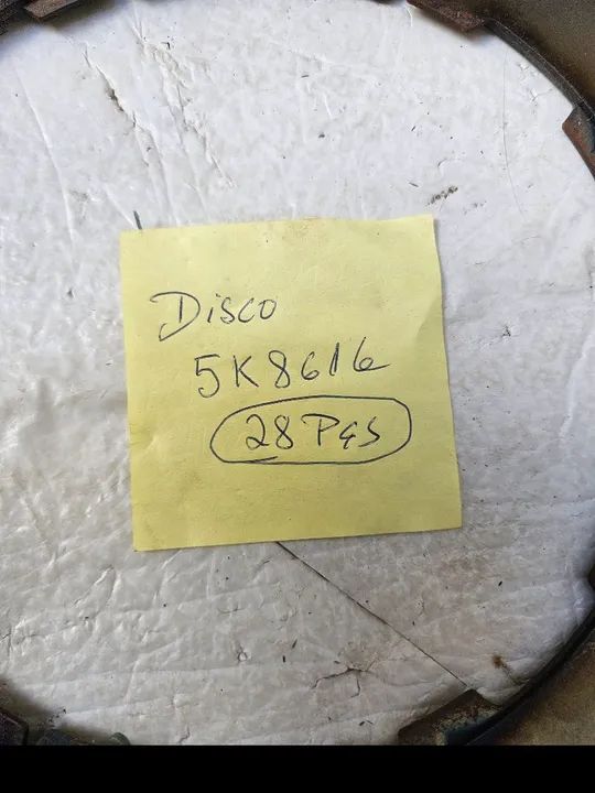 Trator esteira caterpillar d3 d4 d5 disco separador novo 5K8616 - Foto 6