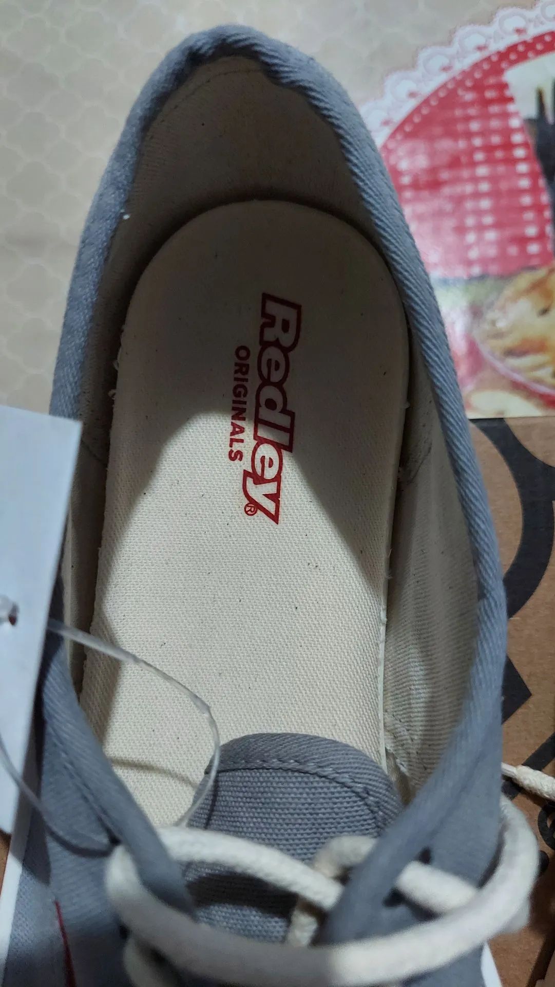 Tenis Redley Originals Cor Cinza Tam 41( Novo Na Caixa ) - Foto 5