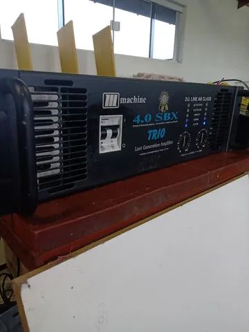 Amplificador 4.0 SBX trio Machine 