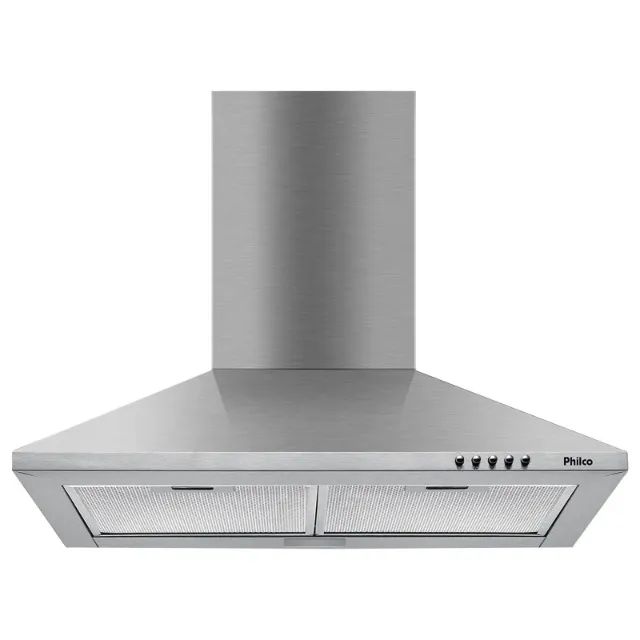 Coifa de Parede Pirâmide Philco PCO62I Inox Depurador e Exaustor 220V