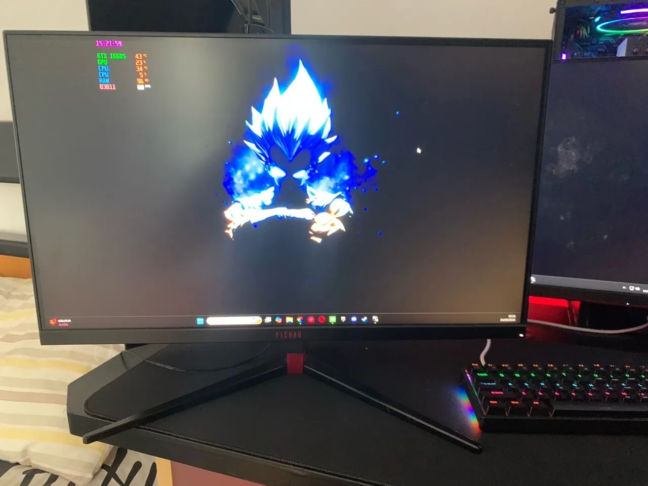 Monitor pichau 144hz 24Pol 1Ms Freesync  - Foto 2