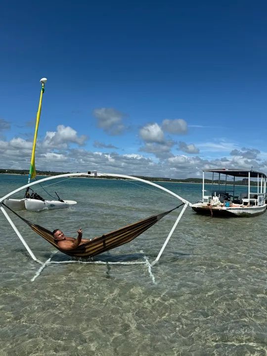 Vendo 03 barcos completos com motores de rabeta. - Foto 2