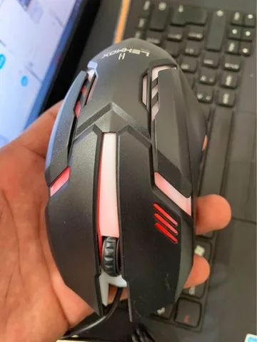 Mouse Gamer Com Fio Rgb - Foto 3