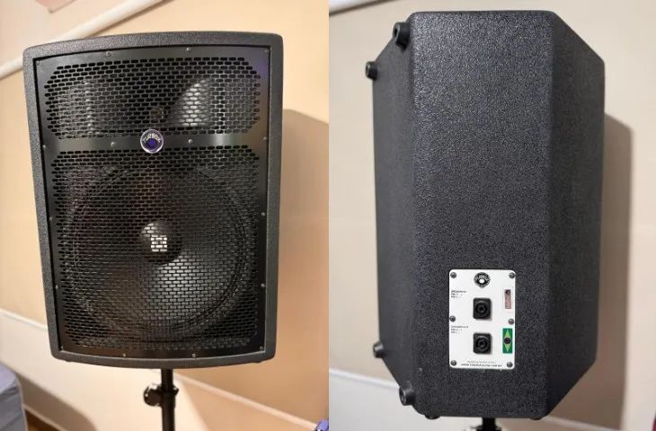 Caixa ativa + caixa passiva Jbl turbox tba1500 plus - Foto 4