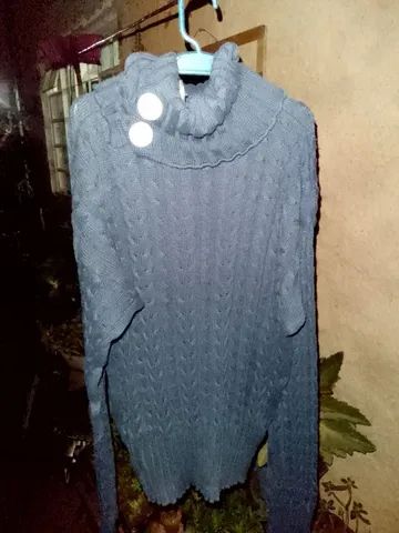 5 BLUSAS DE TRICÔ Tam. Único. Múltiplas cores.