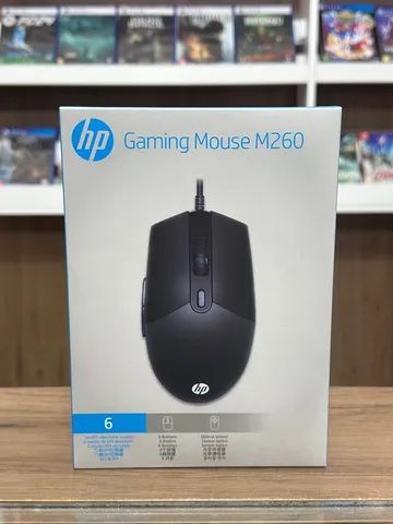 Mouse Gamer M260 HP Novo Lacrado Com Garantia Original 