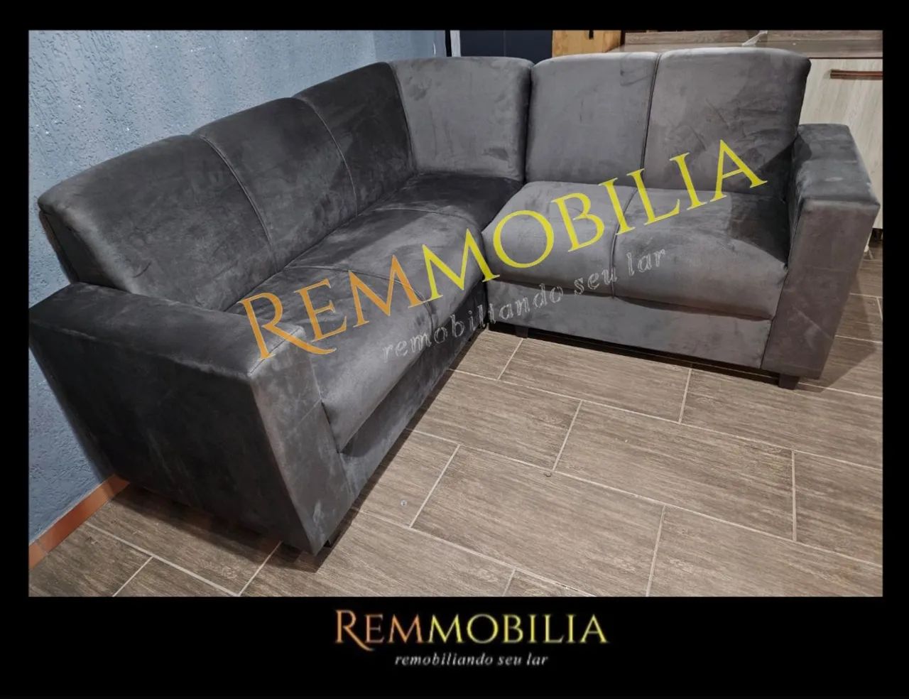 SOFA DE CANTO NOVO - ENTREGAMOS