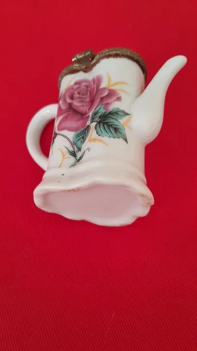 Bule de porcelana antigo. - Foto 6