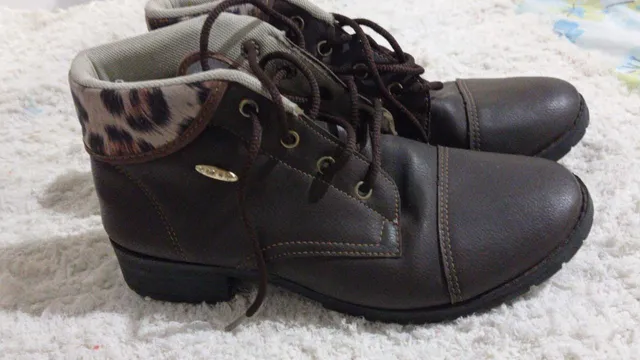 Bota de Couro Via Vip Tamanho 38