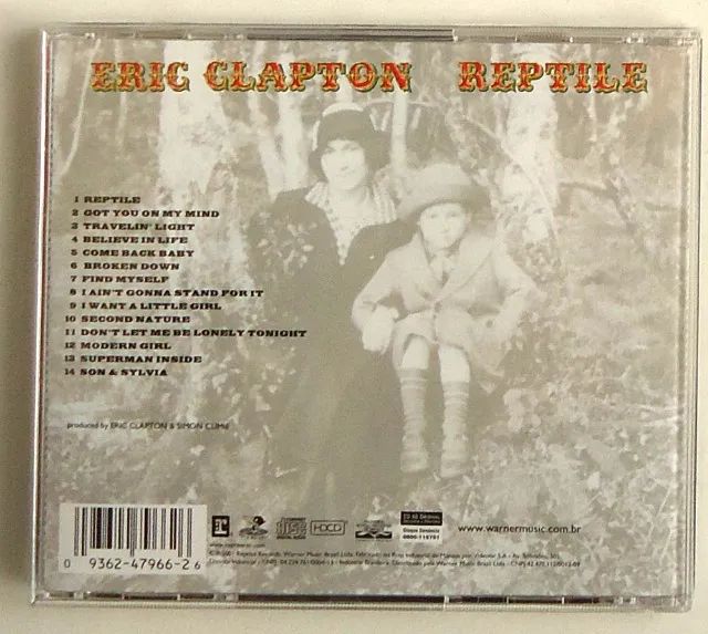 CD Eric Clapton - Reptile - Foto 2