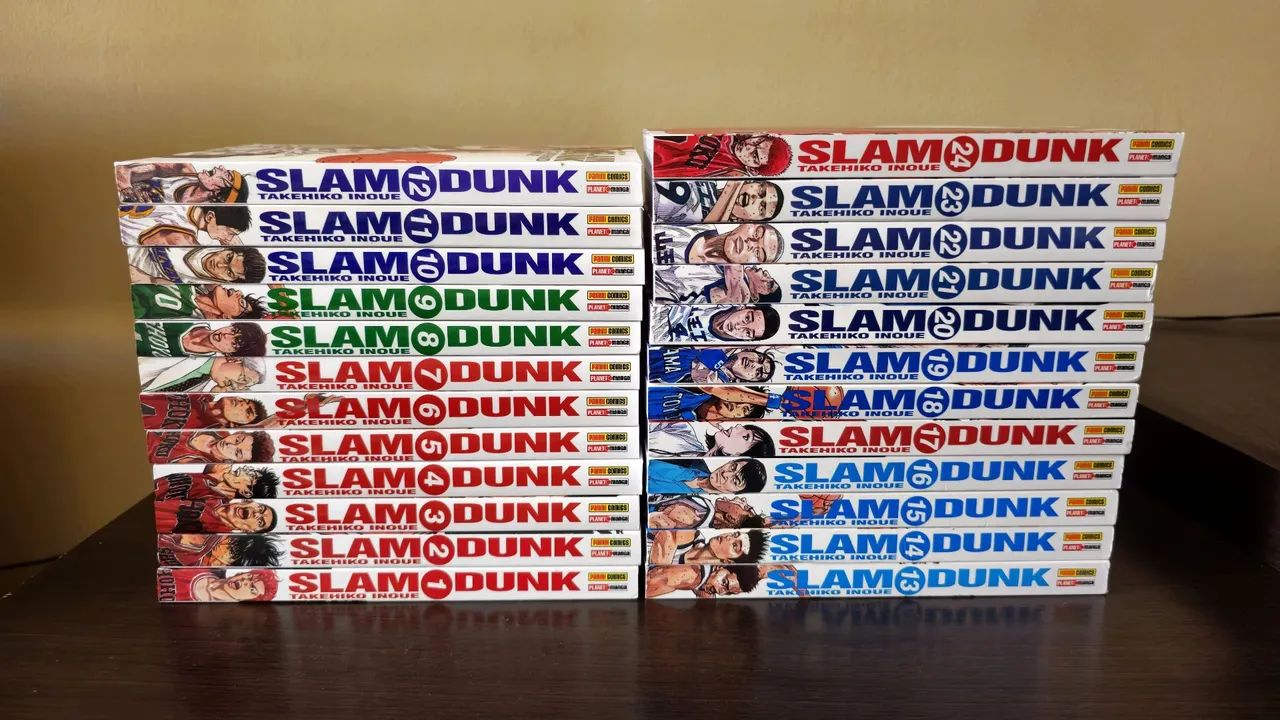 Slam Dunk (Completo em 24 volumes) - Coleção Mangá Panini - Livros