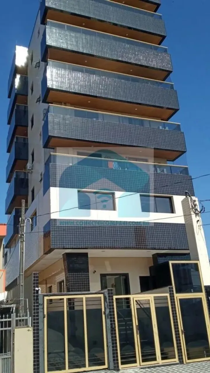 Apartamento na Vila Tupi Praia Grande Sp, com 2 dormitórios, para locação definitiva.