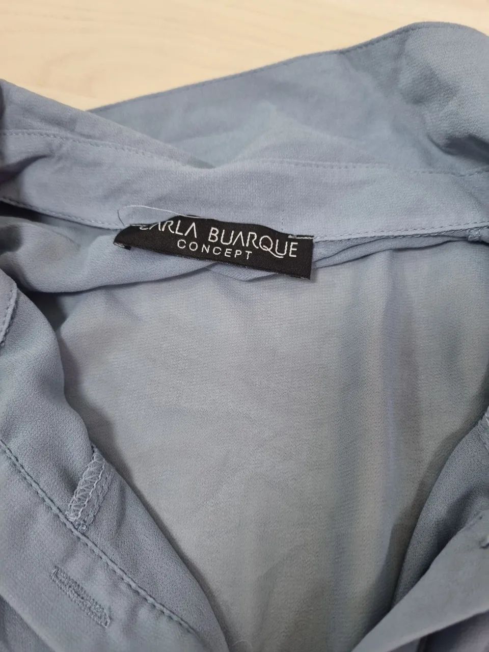 Camisa com transparência sem uso, g, Carla Buarque concept  - Foto 2