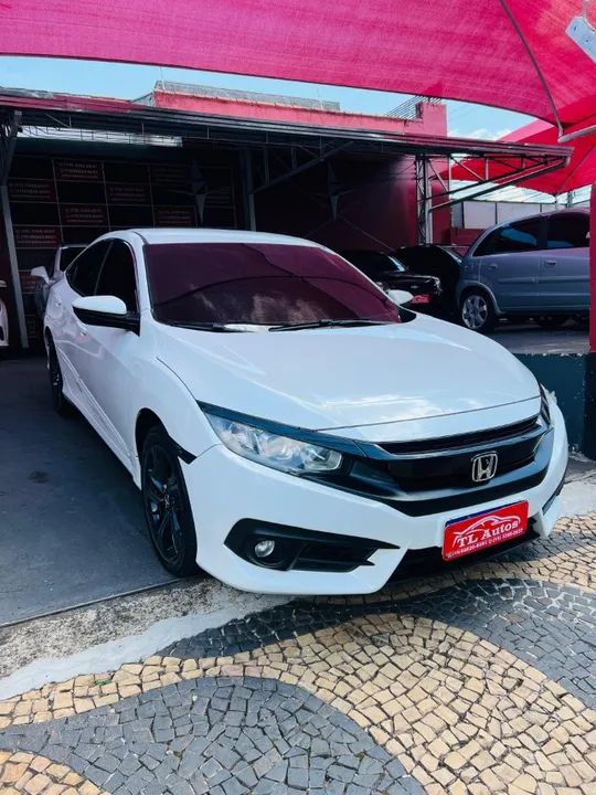 CIVIC 2017 FLEX AUTOMATICO BRANCO PERÓLA 