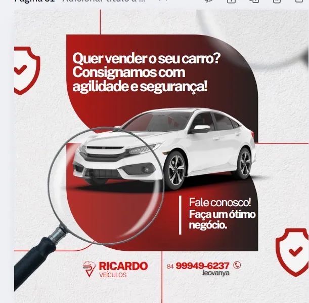 Carro - Consignação com agilidade e segurança!