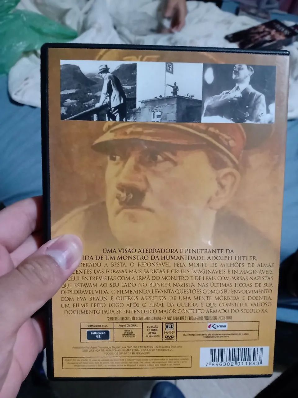 Dvd original, a vida secreta de Adolph hitler  - Foto 2