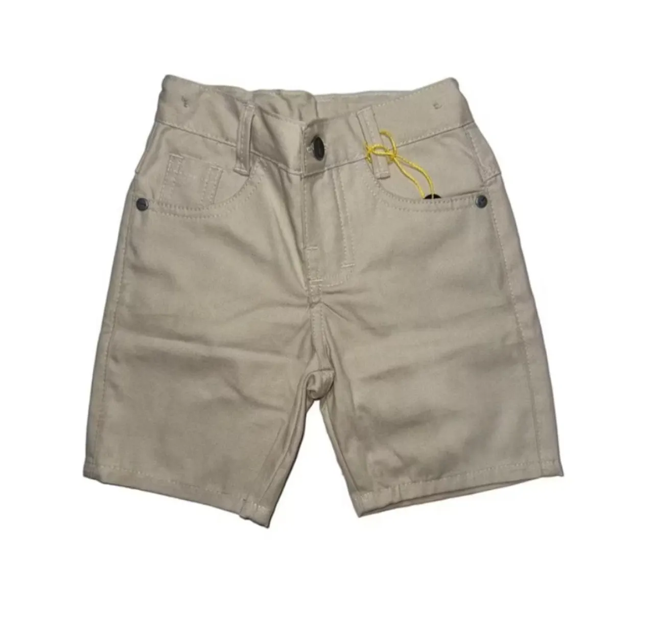 Bermuda Infantil Bege